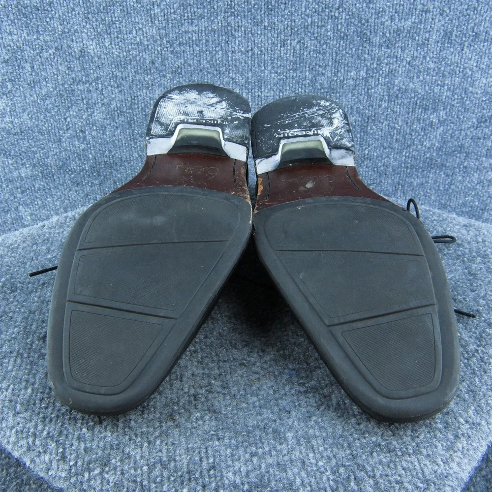 Cole Haan  Men Derby Oxfords Shoes‎ Black Leather Lace Up Size 8.5 Medium